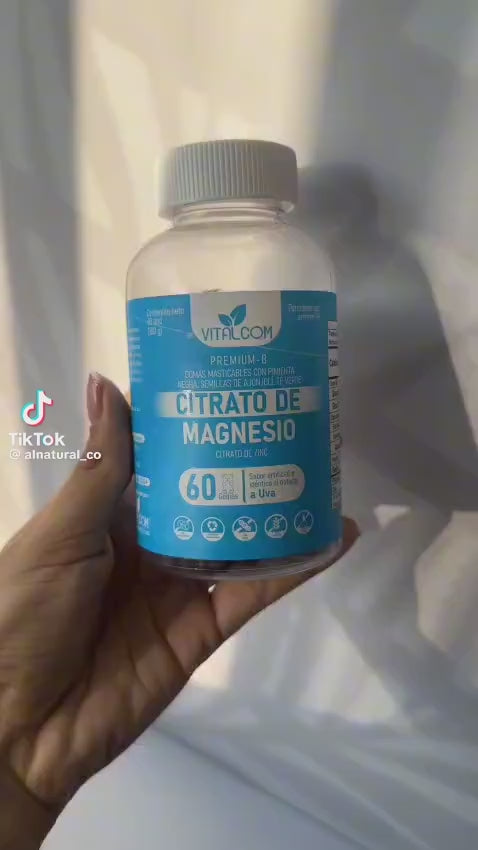 Combo Magnesio + Zinc en Gomitas – 2 Frascos x 60 Gomas | Energía, Relajación y Defensas